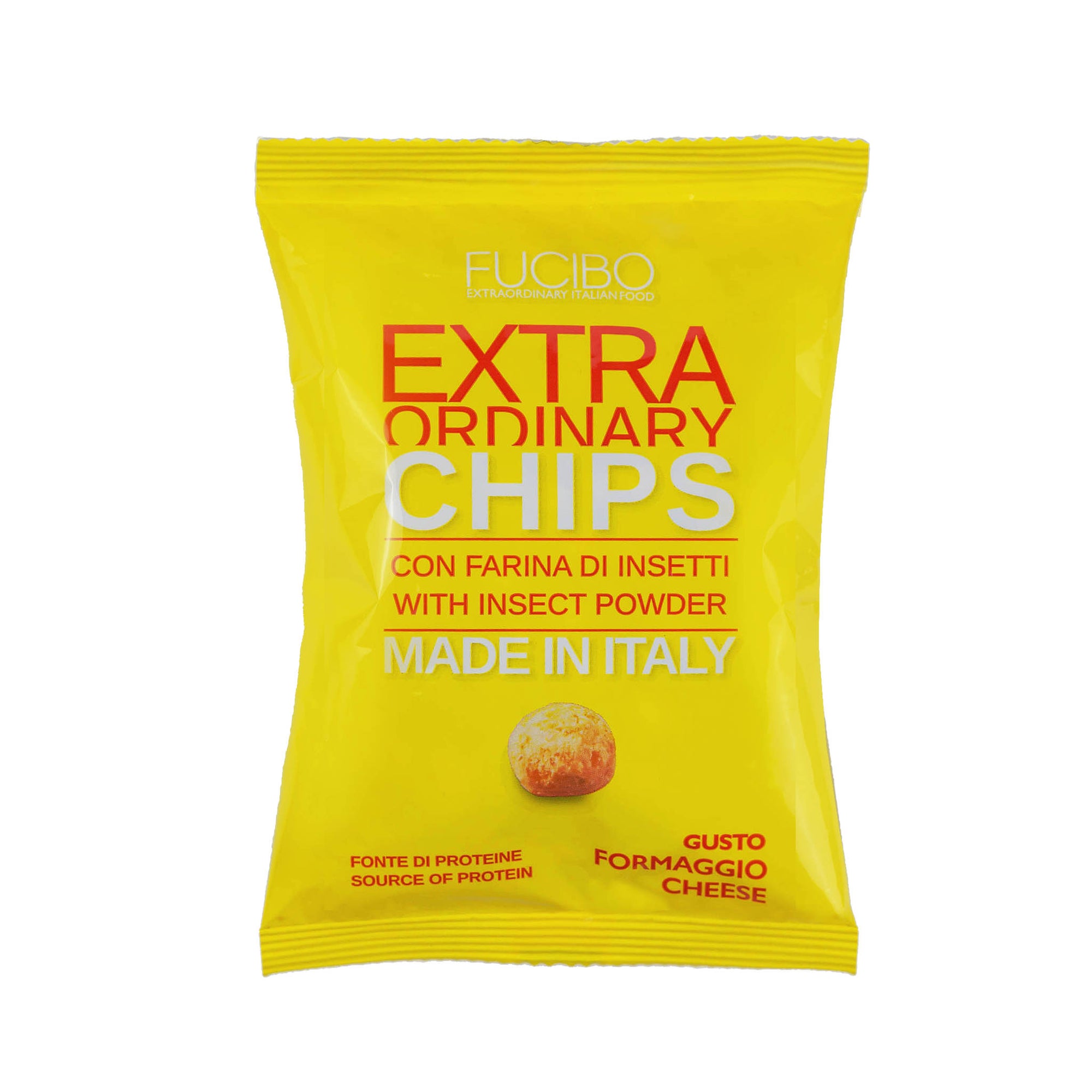 extra-ordinary Cheese-flavored Chips