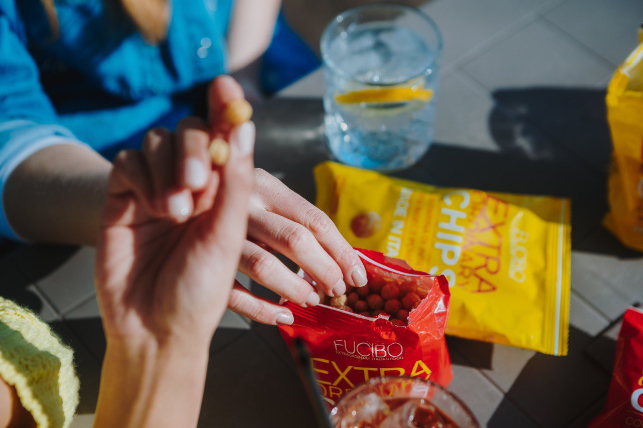extra-ordinary Cheese-flavored Chips